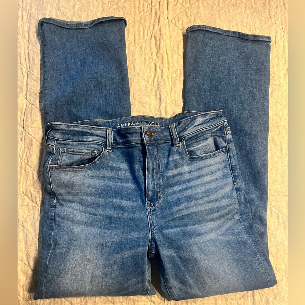 American Eagle Outfitters Women's Classic Blue Skinny Jeans